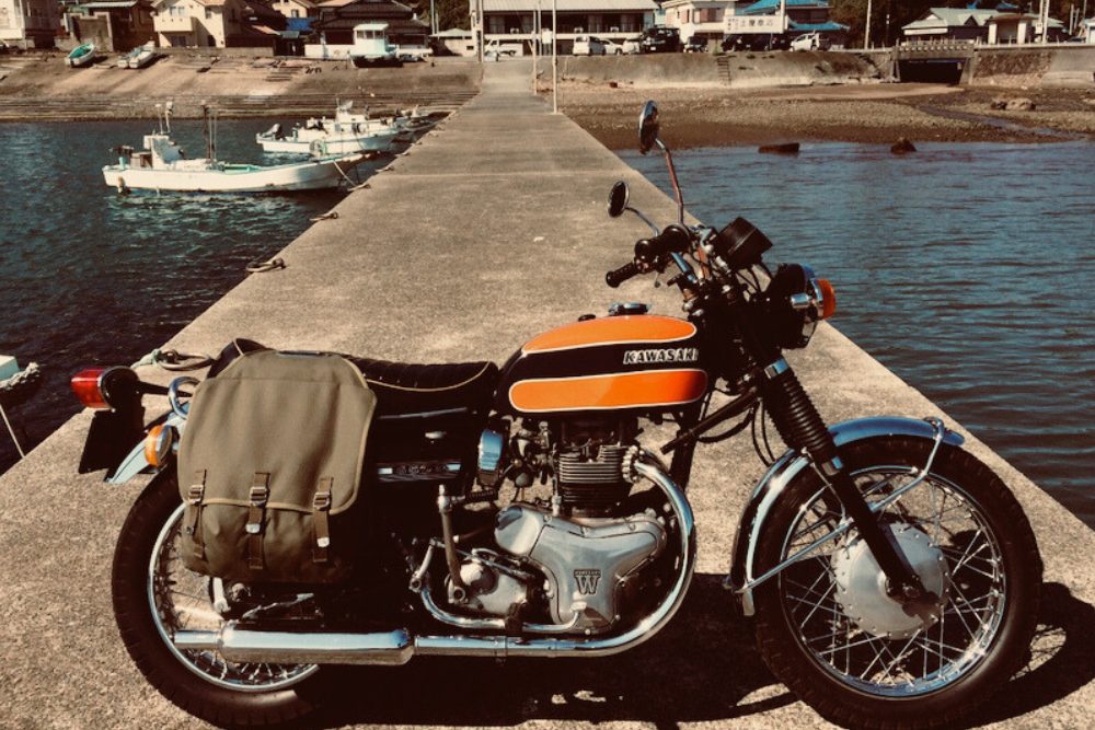 ★カワサキ★Ｗ１ＳＡ/６５０ＲＳ/ＷⅢ/１９７１年～【左右消音器/サイレンサー/良品】★ 650RS W3 | カワサキ名車列伝 | カワサキイチバン